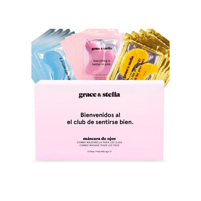 Pack de 72 parches para ojos Grace & Stella.